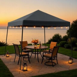 3m Easy Up Gazebo Marquee Outdoor Garden Camping Market Stall Canopy