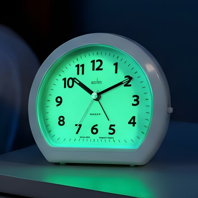 Acctim Colm Sweep Smartlite Alarm Clock 16532