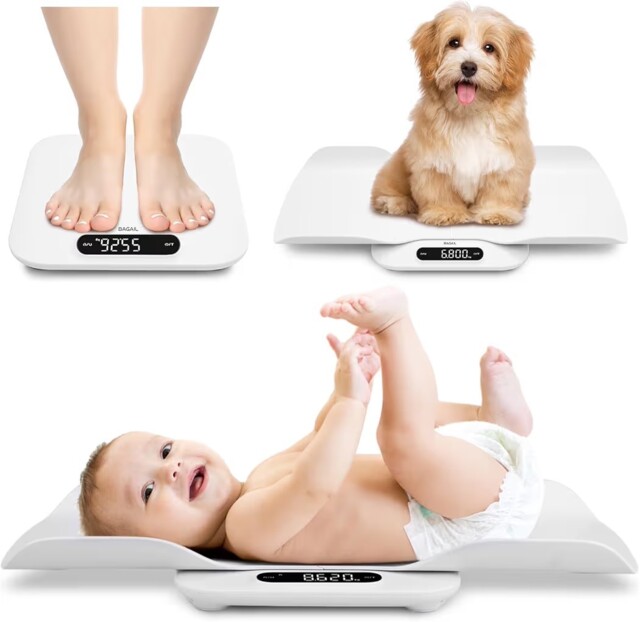 Bagail Baby Scale Digital Infant Pet Toddler Adult 180kg