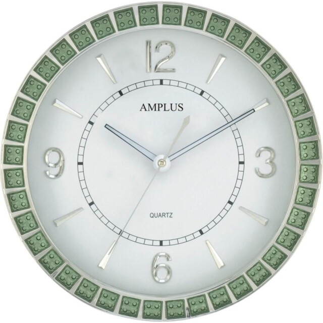 Wall Clock Sweep Movement Home Decor Timepiece Living Room Display