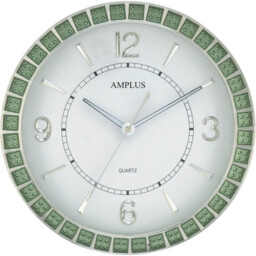 Wall Clock Sweep Movement Home Decor Timepiece Living Room Display