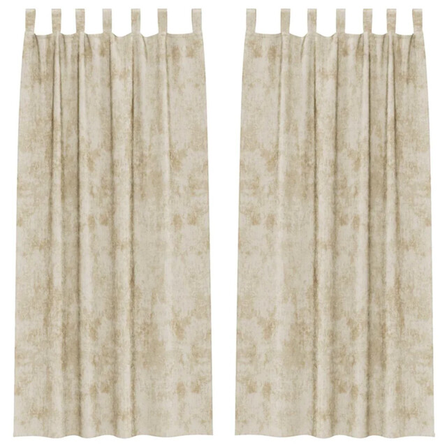 Velvet Curtains With Curtains 2 Pcs Velvet Room Darkening Modern