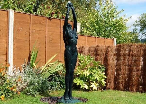 Aphrodite Figurine Water Feature Cascading Garden Patio Fountain