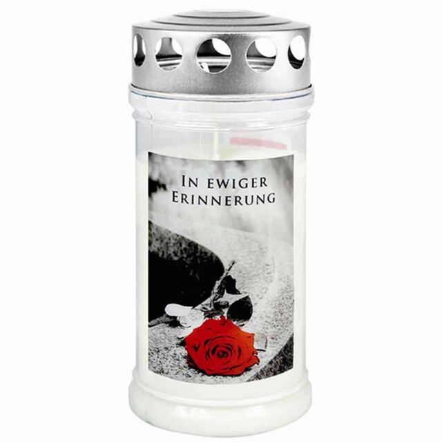 Memorial Candle In Eternal Memory 170x75mm 4tage Grave Candle Top