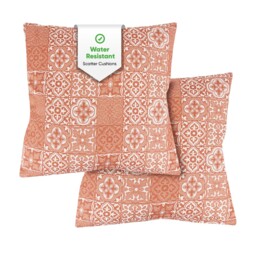Pack Of 2 Scatter Cushions Indoor/outdoor Garden Patio Sofa Decorative