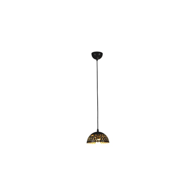 Pendant Light Lisa Black 1xe27 18cm Ml6135