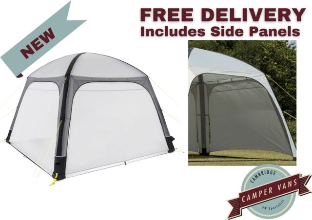 Kampa Air Shelter 300 (gazebo) 3m X 3m With Side Panels Free P&p