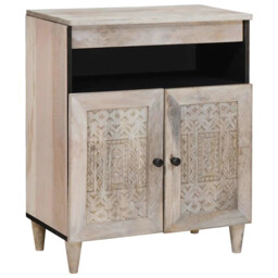 Sideboard White 33.5 X 60 X 75 Cm Vidaxl