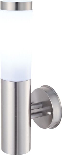 Stainless Steel Wall Light External E27 240v Garden Walkway Driveway