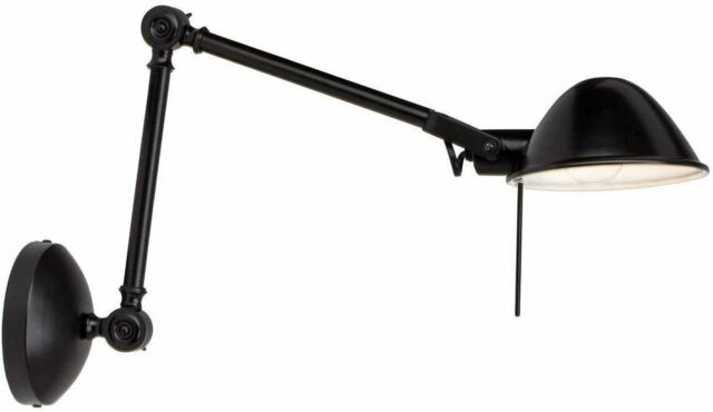 Brilliant Torana Stylish 1 Light Wall Light Flexible Adjustable Metal