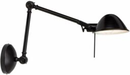 Brilliant Torana Stylish 1 Light Wall Light Flexible Adjustable Metal