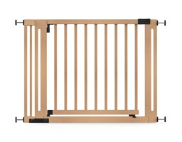 Safetots Baby Gate Elegance Safety Wooden Gate White Natural Range,