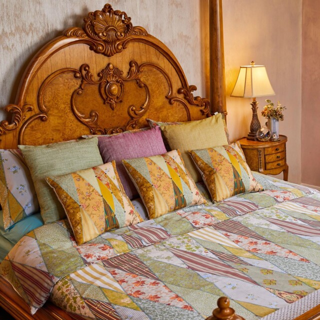 The Chateau Wallpaper Museum Double Duvet Cover Set Angel Strawbridge
