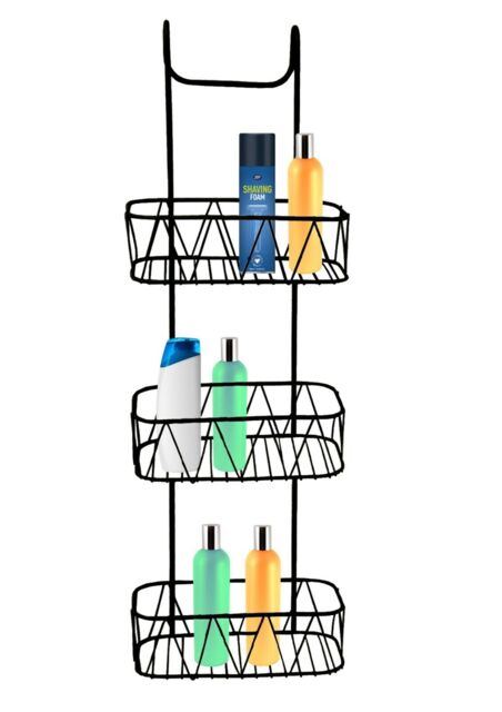 Rust Resistant Corner Shower Caddy Storage Rack Holder Basket Bathroom