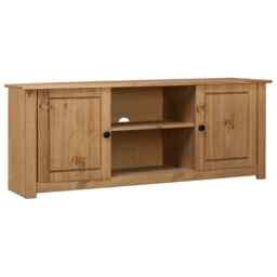 Tv Cabinet 120x40x50 Cm Solid Pine Wood Panama Range Vidaxl