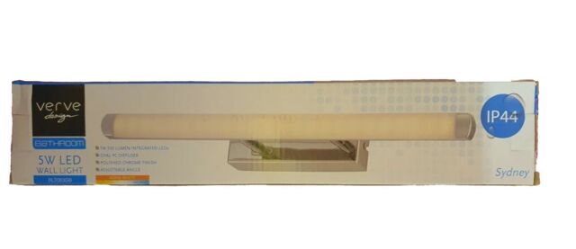 Verve Design - Bathroom 5w Led Wall Light - Blt083gb - Ip44 - Sydney
