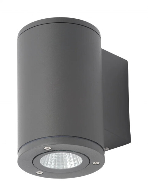 Outdoor Light Grey Mizar Led Spot Ip54 Anthracite 4000k Zink