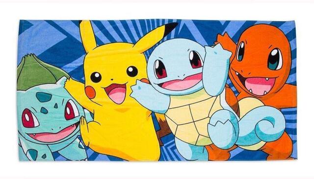 Pokemon Catch Beach Towel Beach Towel Swimming Summer Bath Beach Towel