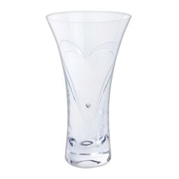 Dartington Crystal Glitz Romance Spray Vase - 21.5 Cm