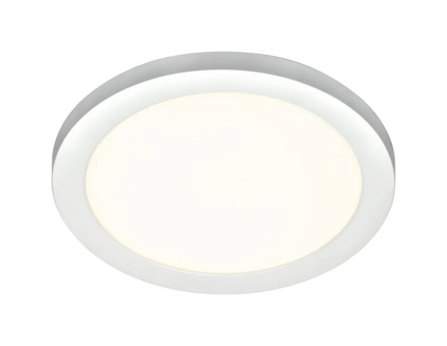 Bathroom Light White Tauri Led Ip44 217mm 18w Cct Spa Spa-34009-wht