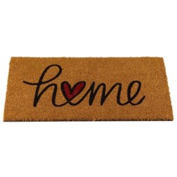 Home Is Where The Heart Is Modern Design Decorative Coir Garden Or