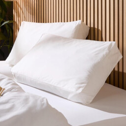 Snuggledown Hotel Side Sleeper Pillows 2 Pack - Firm Box Wall Support