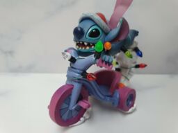 Disney Store 2021 Lilo & Stitch Bike Christmas Decoration Ornament