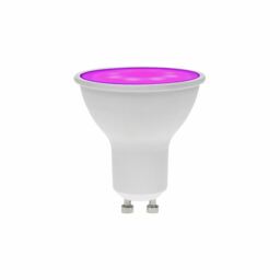 Prolite 7w Dimmable Led Gu10 Lamp, Magenta