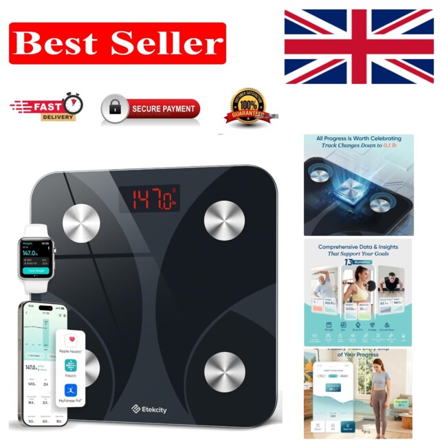 Elegant Bluetooth Body Weight Scale With High Precision & Smart Health