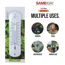 Jumbo Wall Thermometer 30cm Easy Read Indoor Outdoor Garden