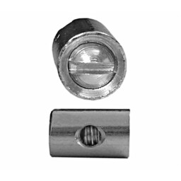 10x Slide In Hangers For Picture Hanging Rails, Nickel Plated Steel
