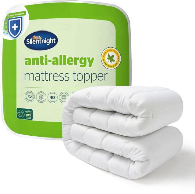 Anti-allergy King Mattress Topper - Thick Deep Mattress Pad Protecting