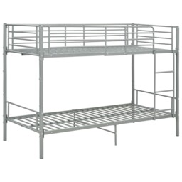 Bunk Bed Metal 90x200cm Bedroom Loft Bed Sleeper For Kids Multi
