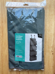 Premier Over Door 4 Tier Grey Hanging Organiser Clothes Storage Shoes