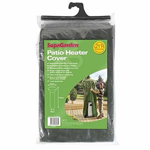 Supagarden Heavy Duty Large Patio Heater Cover 179cms X 124cms Sgc60