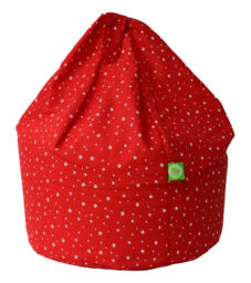 Large Red Stars Bean Bag With Beans By Bean Lazy