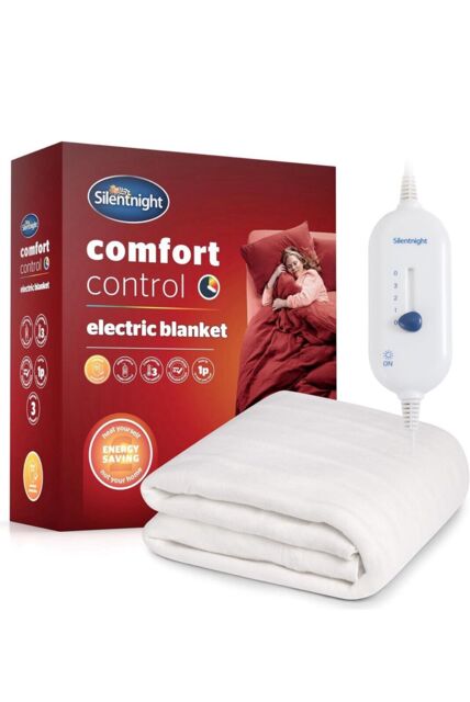 Silentnight Comfort Control Electric Blanket Double - 3 Heat Settings