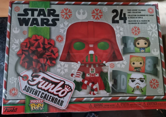 Funko Pop Star Wars Advent Calendar Disney 2022 Pocket Pop Vinyl 24
