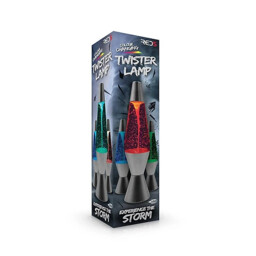Red5 Colour Changing Twister Lamp - Silver