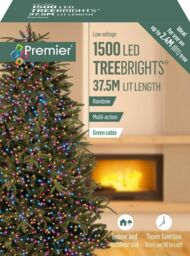 Premier 1500 Led Multi-action Treebrights Christmas Tree Lights Timer