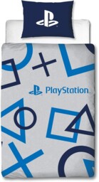 Playstation Blue Single Duvet Cover Officially Licensed Sony