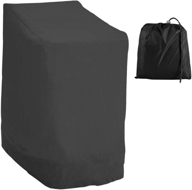 Garden Stacking Chair Cover Waterproof 210d Oxford Fabric Heavy Duty