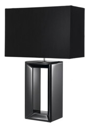 Table Light Black Mirror Searchlight 1610bk