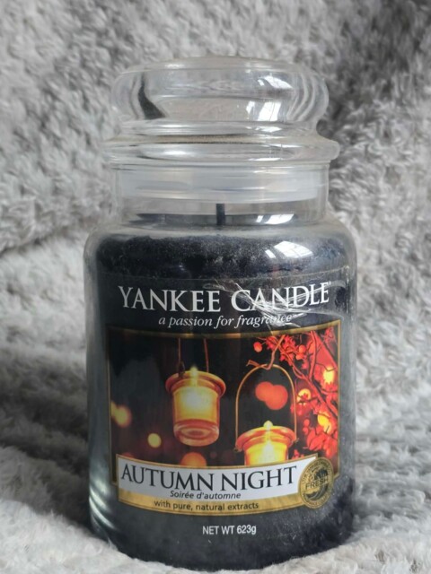 Yankee Candle Large Jar Autumn Night 2016 Rare Hard To Find