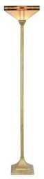 Art Deco Tiffany Style Uplighter Floor Lamp