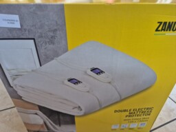 Zanussi Zedb7002 Double Electric Heated Blanket With 9 Heat Settings