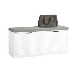 Sobuy Hallway Shoe Storage Bench Cabinet With Flip-drawer &