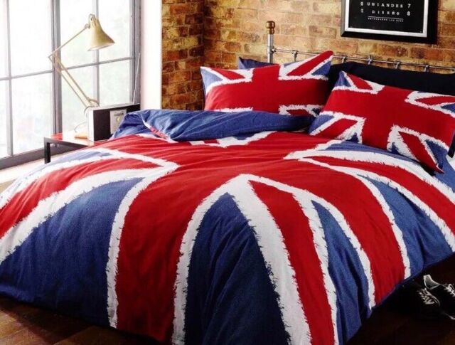 Rapport Union Jack Flag Duvet Set Single Cheapest On Ebay