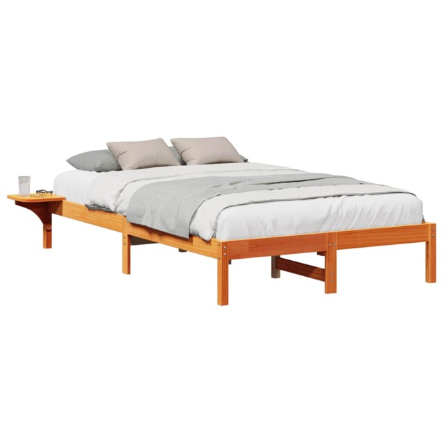 Bed Frame Solid Pine Wood Modern Contemporary Beds Bedroom Furniture