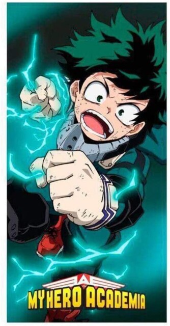 My Hero Academia Izuku Large Beach Towel 70x140cm Halantex